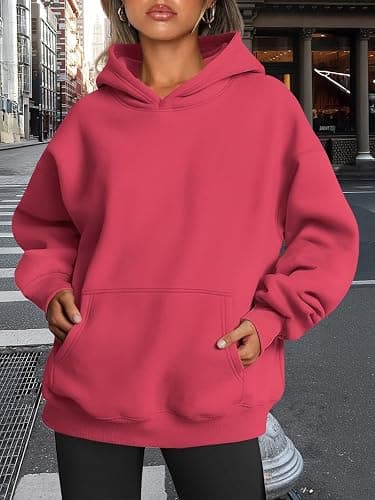 Trendy Queen Womens Oversized Hoodies Fleece Sweatshirts Fall Fashion Pullover Sweaters Winter Clothes thumbnail 6