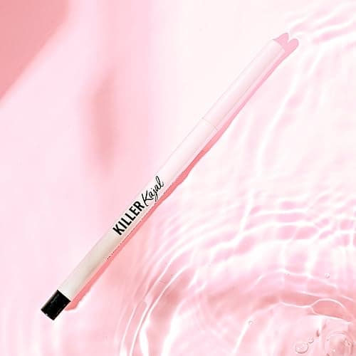 Too Faced Killer Kajal 12 Hour Longwearing Intense Black Eyeliner | Waterproof + Smudge Proof, 0.01 Ounce thumbnail 5