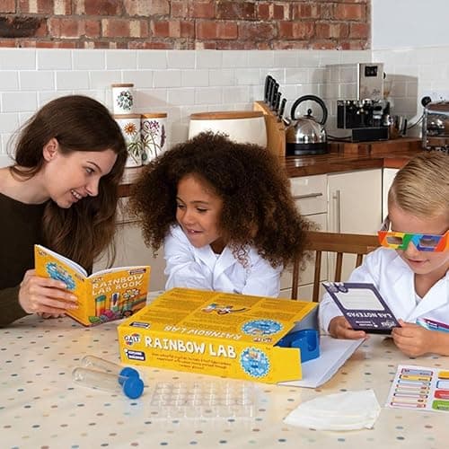 Galt Rainbow Lab - Explore & Discover Childrens Science Kit - 12 Science Experiments for Kids, Colourful Crystals - STEM Toys & National Curriculum Compatible - Gifts for Boys & Girls Ages 5 P thumbnail 8