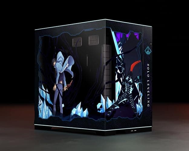 Starforge - Solo Leveling Computer Case Bundle – Lian Li O11 Dynamic EVO RGB E‑ATX/ATX/mATX PC Tower – with UV Printed Artwork thumbnail 2