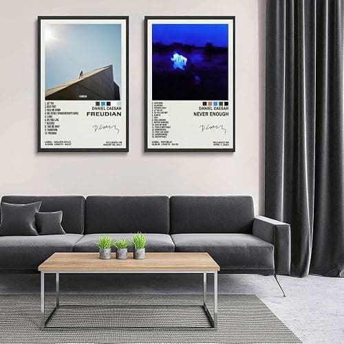 (Set of 2) daniel caesar Album Cover movie Canvas 12x18inch(30x45cm) Unframe for Bedroom for Room Aesthetic Wall Art Decor Posters & Prints Posters Style thumbnail 3
