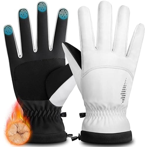 rivmount Winter Waterproof Ski Snow Warm Gloves for Women Men, Windproof Cold Weather Thermal with Touchscreen Fingers, for Running Driving Cycling Hiking Biking Outdoor Sports Daily Work - Image 1