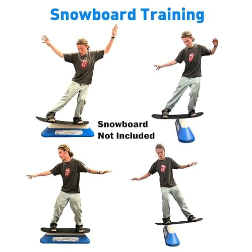 Flowboard Snowboard Trick Training System Develops Skills for Rails and Jibs Durable and Strong Parts to Complete Kit Available thumbnail 7