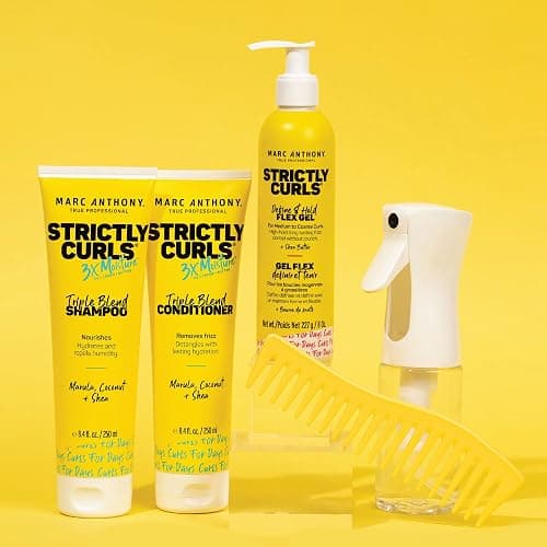 Marc Anthony Define & Hold Flex Hair Styling Gel, Strictly Curls - Medium to Coarse Curls - High Hold, Long-Lasting Frizz Control & Added Shine with Shea Butter - Anti-Frizz Hair Products for Women thumbnail 6