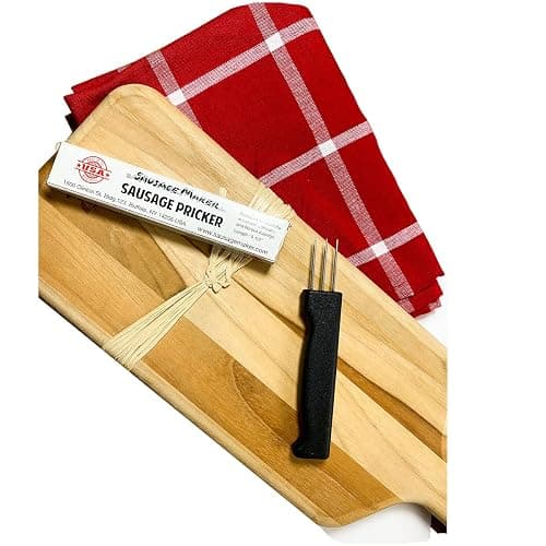 Sausage Pricker Tool - 3 Sharp Stainless Steel Prongs - 5.5 inch - The Sausage Maker thumbnail 4