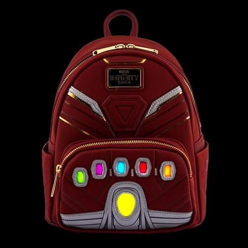 Loungefly x Marvel Infinity Saga Gauntlet Cosplay Light Up Mini Backpack thumbnail 2