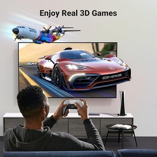 UGREEN HDMI Switch 5 in 1 Out 4K@60Hz, HDMI 2.0 Switcher 5 Port | with IR Remote Selector Box 4K HDR 3D Dolby Vision Atmos CEC HDCP2.2, Compatible with PS5 4 3 Xbox Switch TV Gray thumbnail 4