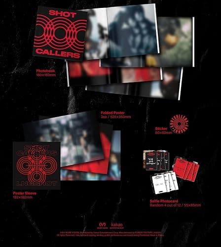 SHOT CALLERS LNGSHOT Album [Standard Ver.]+Pre Order Benefits+BolsVos Idol-Inspired Freebies (EP Album) thumbnail 4