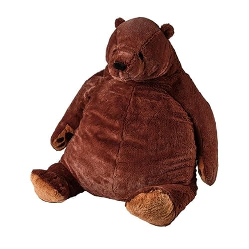 Djungelskog Bear 39.3 Inch - Soft and Giant Bear - Huggable and Cuddly Plush Toy - Ideal Gift for Kid Boy,Girl&Girlfriend - Super Soft and Cuddly! (39.3in/100cm) - Image 1
