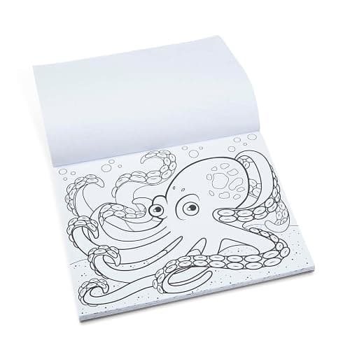 Melissa & Doug Jumbo Coloring Pad (28 cmx 35.5 cm) - Animals, 50 Pictures | Animal Coloring Book, Art Paper For Kids Painting And Drawing - English Only Packaging thumbnail 7