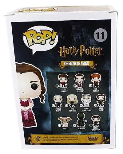 Funko POP Movies: Harry Potter Action Figure - Hermione Granger Yule Ball thumbnail 6
