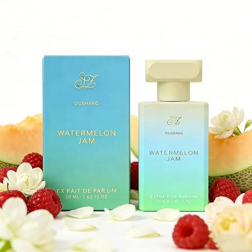 OUSHANG Watermelon Jam Perfume for Women and Men, Juicy Watermelon Fruity Scent, Fresh Sweet Summer Fragrance, Long Lasting Extrait de Parfum thumbnail 3