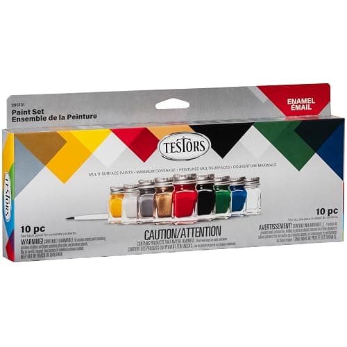Testors Craft Multi-Surface Enamel Paint Set (9-Bottle) - 1 Each thumbnail 4