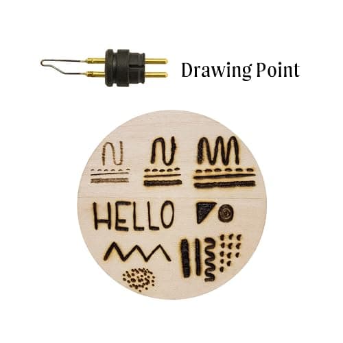 Walnut Hollow Creative Woodburner Wire Tool with Adjustable Temperature, 4 Points (Tips), Wood Burning Kit - Woodburner thumbnail 5