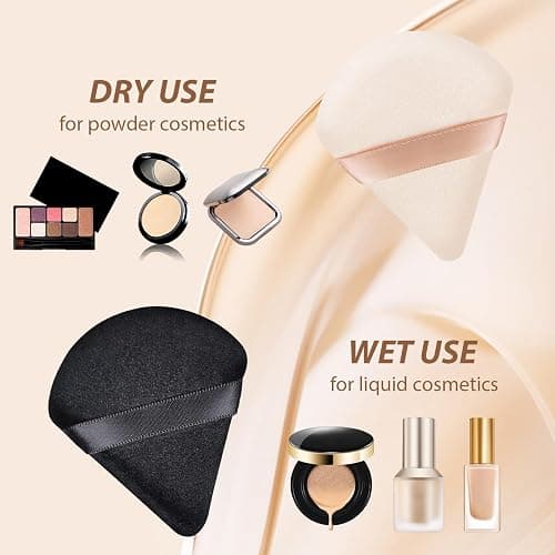 Pinselset Makeup HEYMKGO 18 Stück Professionelle Makeup Pinsel Set mit 2 Puderquaste & Reisetasche, Premium Synthetische Stiftung Puder Blush Blending Face Brush Lidschatten Kit Makeup Pinsel Tools thumbnail 4