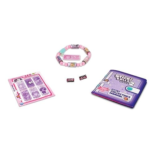 STICKI Rolls Sticki Bands - The Original Wearable Shareable Sticker Bracelet | Includes 70 Mini Stickers | 2 Mystery Reveal Sticki Rolls | Over 1000 Sticker Designs to Collect! (Series 2 - Pink) thumbnail 9