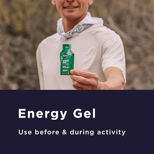 GU Energy Original Sports Nutrition Energy Gel, 8-Count, Vegan, Gluten-Free, Kosher, and Dairy-Free On-The-Go Energy for Any Workout, Raspberry Lemonade thumbnail 5