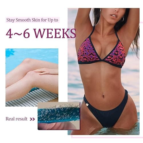 Wax Warmer for Hair Removal Double Depilatory Roll On Wax Heater Electric Home Waxing Machine for Women Men AC110V 40W (Blue) thumbnail 3