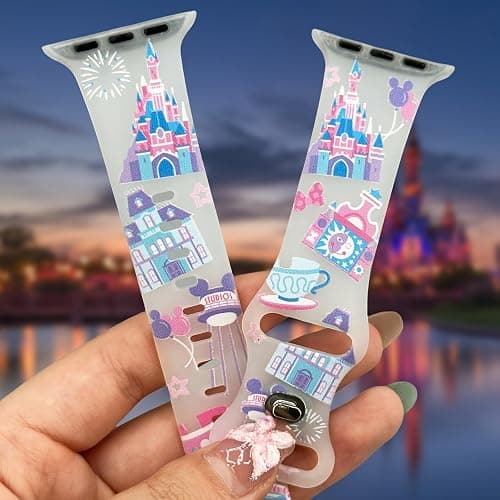Cute Cheetah Strap for Apple Watch Bands 38mm 40mm 41mm 42mm 44mm 45mm 46mm 49mm, Soft Leopard Silicone Bracelet for iWatch Band Series 11 10 9 8 7 6 5 4 3 2 1 SE Ultra Women Girl thumbnail 2