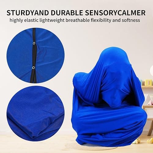 KANGXYSQ Body Sock for Men Women Sensory Sock X-Large Full Body Wrap with Light Breathable Polyester(Red,Medium/M) thumbnail 4