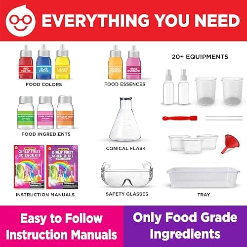 Doctor Jupiter Girls First Science Experiment Kit for Kids Ages 4-5-6-7-8| Birthday Gift Ideas for 4+ Year Old Girls| STEM Learning & Educational Toys thumbnail 5