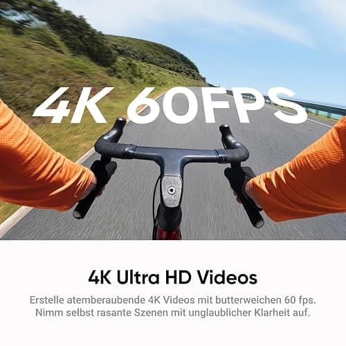 Insta360 GO Ultra Creator-Bundle Polarweiß - freihändige 4K Mini-Cam, leicht & mobil, top bei wenig Licht, überall anbringbar, FlowState-Stabilisierung, 200 Min Akku, 10 m wasserdicht, Lauf-Cam thumbnail 4