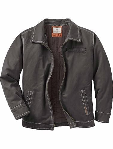 Legendary Whitetails Men's Casual Coat with Hood Waxed Cotton Water Resistant in a size large  thumbnail 4