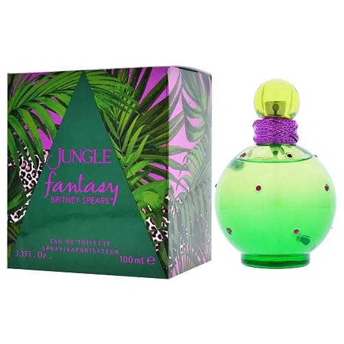 Britney Spears Jungle Fantasy Eau de Toilette Spray, 100ml, Floral Fragrance, Luxury Perfume for Women thumbnail 4