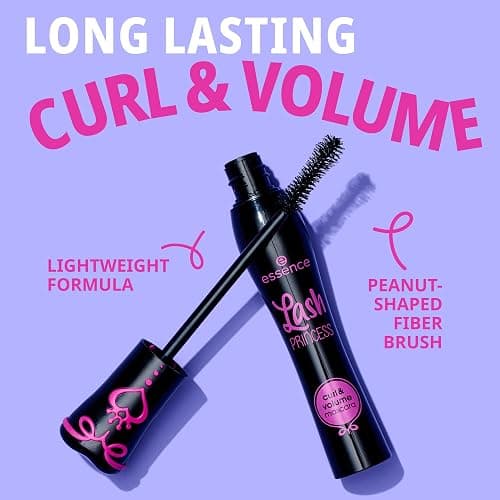 essence Lash Princess Mascara Holiday Gift Set | 4 Vegan & Cruelty-Free Mascaras | False Lash Effect, Waterproof, Primer, Curl & Volume | Stocking Stuffer for Beauty Lovers thumbnail 7