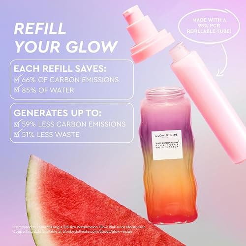 Glow Recipe Limited Edition Pride Pink Juice Water Gel Face Moisturizer - Hydrating Hyaluronic Acid, Radiance Boosting, Non-Comedogenic, Oil-Free, Long-Lasting Korean Skin Care for Oily Skin (50ml) - 1.7 Ounce (Pack of 1) - Pride Edition Moisturizer thumbnail 7