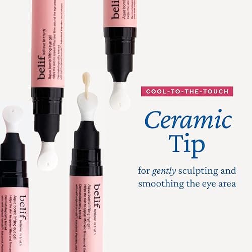 belif Retinol Firming Eye Serum – Aqua Bomb Lifting Eye Gel with Collagen & Bakuchiol for Puffiness, Fine Lines & Wrinkles, Peptide & Hyaluronic Acid, Korean Skin Care thumbnail 7