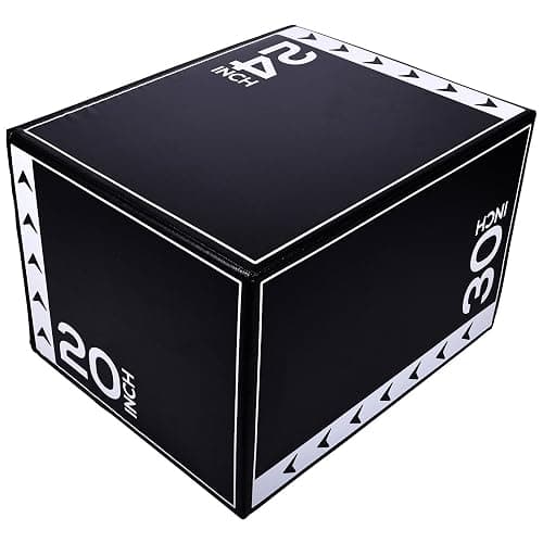 BalanceFrom 3-in-1 Foam Plyometric Jump Box for Home Gym with Multiple Height Options – Versatile Plyo with Non-Slip Surface for Strength, HIIT, Step-Ups, and Agility Training thumbnail 8