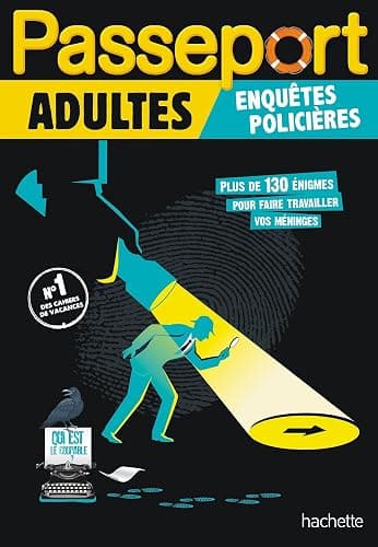 Passeport Adultes - Enquêtes policières - Cahier de vacances 2025 - Image 1