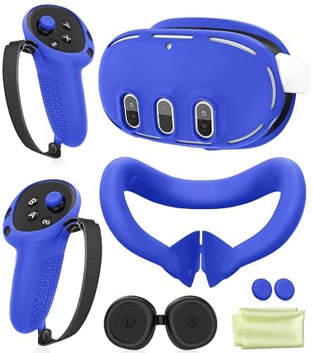 Silicone Meta Quest 3 Cover Case Set - Image 1