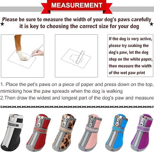 QUMY Dog Shoes for Small Dogs, Puppy Dog Boots & Paw Protectors for Winter Snowy Day, Summer Hot Pavement, Waterproof in Rainy Weather, Ourdoor Walking, Indoor Hardfloors Skid-Resistant Sole Pink 2 thumbnail 2