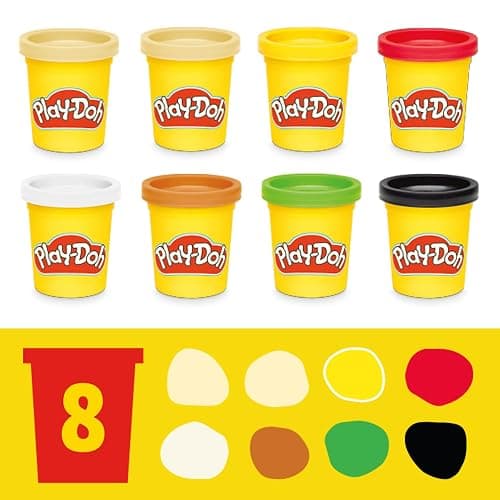 Play-Doh Pizza Slice Playset, Play Food Kitchen Toys for Kids, Arts & Crafts for Boys & Girls 3+ (Amazon Exclusive) thumbnail 7