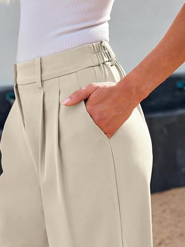 LILLUSORY Wide Leg Dress Pants Women's High Waisted Dressy Trousers thumbnail 4