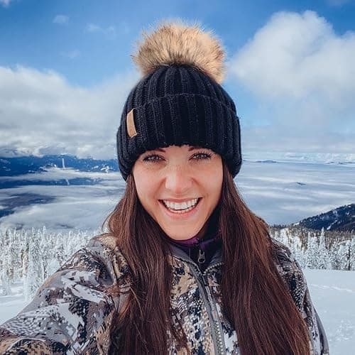 FURTALK Winter Hats for Women Double Layer Fleece Line Beanie Hat with Bobble Pom Pom Hats thumbnail 8