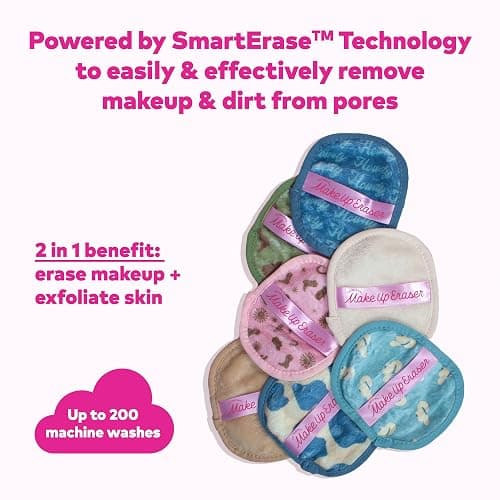 The Original Makeup Eraser, 7-Day Set, Erase All Makeup with Just Water, Including Waterproof Mascara, Eyeliner, Foundation, Lipstick, Sunscreen, and More! thumbnail 3
