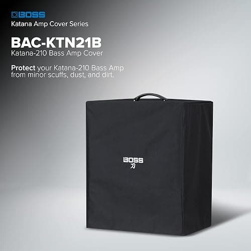 BOSS BAC-KTN21B Custom Cover for Katana-210 Bass Amp | Keep your Katana Amp Looking Great with this Authentic BOSS Amp Cover | Protect the Cabinet from Minor Scuffs, Dust & Dirt thumbnail 2