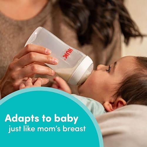 NUK Perfect Match Natural + Anti-Colic Bottle, 5 oz, 4 Pack thumbnail 3