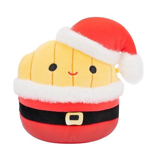 Squishmallows Original 5-Inch Holiday 4-Pack – Ethel Hot Chocolate, Floyd French Fries, Keiko Blue Christmas Tree, Ricardo Peppermint Bat – Official Jazwares Plush (Little) thumbnail 8