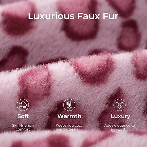 Snug Leaves Women's Fuzzy Scuff Slippers Soft Comfy Memory Foam Non-slip Indoor House Shoes thumbnail 5