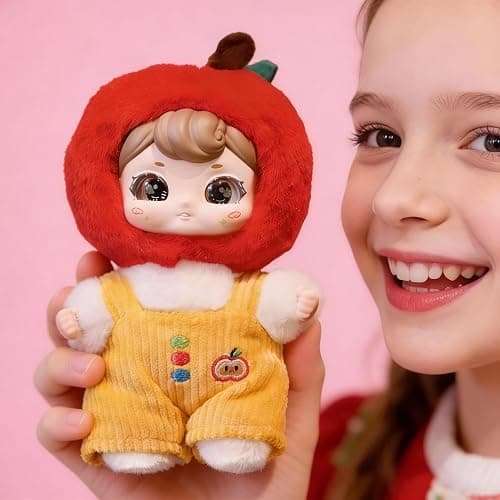 MINISO Babe Good Luck to You Series Blind Box Plush & Cute Vinyl Figures Trendy Bag Charms, Adorable Design as Bag Pendants, Lucky Keychains or Home Decor, Sweet Gift (Random One) thumbnail 2