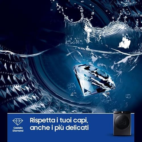 Samsung Asciugatrice DV16DG8600BVU3, 16 kg, Pompa di Calore, Wifi, AI Dry, Programma Igienizzante, Carica Frontale, 68,6L x 98,4H x 84,4P cm thumbnail 7