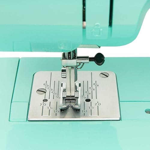 Janome Arctic Crystal Easy-to-Use Sewing Machine with Interior Metal Frame, Bobbin Diagram, Tutorial Videos, Made with Beginners in Mind for Garments, Patchwork, Light Quilting thumbnail 6