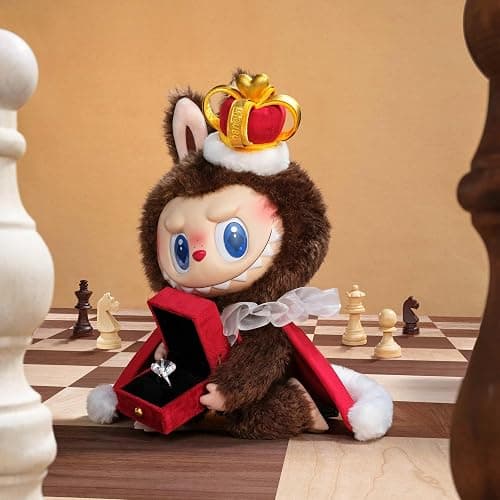 POP MART The Monsters Let's Checkmate Series Vinyl Plush Doll, Toys for Proposal Gift, Modern Home Decor, Collectible Toy Set for Desk Accessories thumbnail 4