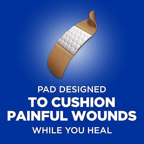 Band-Aid Brand Flexible Fabric Adhesive Bandages for Wound Care and First Aid, All One Size, 8 ct thumbnail 4