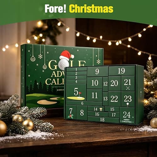 Golf Advent Calendar 2026 for Men Teens, 24 Days Golf Countdown Gifts | 24 Individual Gift Boxes, 24 Days Golf Accessories Gifts for Golfers Boyfriend Husband Dad Retirement & Birthday Presents thumbnail 7