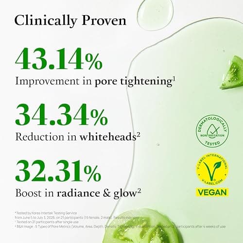 FULLY Green Tomato Acid 20 Exfoliating Wash Off Serum, 21% AHA+BHA+PHA for Dead Skin, Magic Green Potion, Body Exfoliator, for Strawberry Skin, Smooth Texture, Korean Vegan Skincare, 1.69 fl.oz thumbnail 8